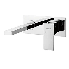 Wall-mount basin mixer