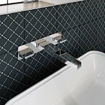 zinc basin mixer for basin