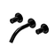 Wall-mount basin mixer