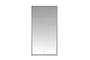 Mirror with LED lighting