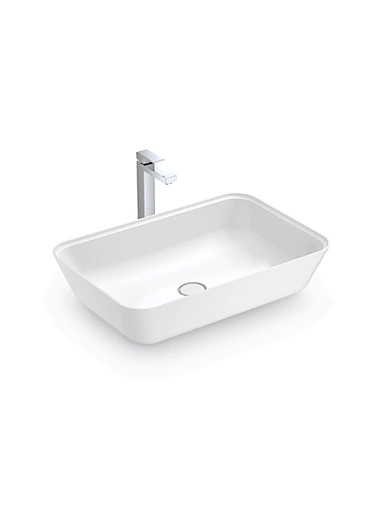 porcelain enameled countertop basin