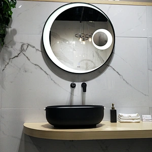 white above counter basin