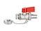 Drain ball valve，90° on/off lever operated