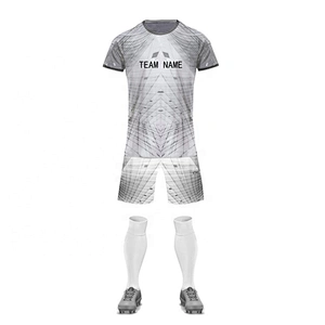 Custom Sublimation Soccer Uniform Men Training Suit Football Set Sports Soccer Jersey