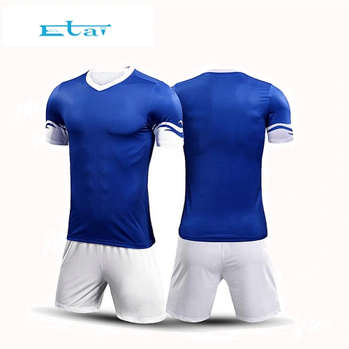 Wholesale Plain Sublimation 100% Polyester Football Jersey sportswear