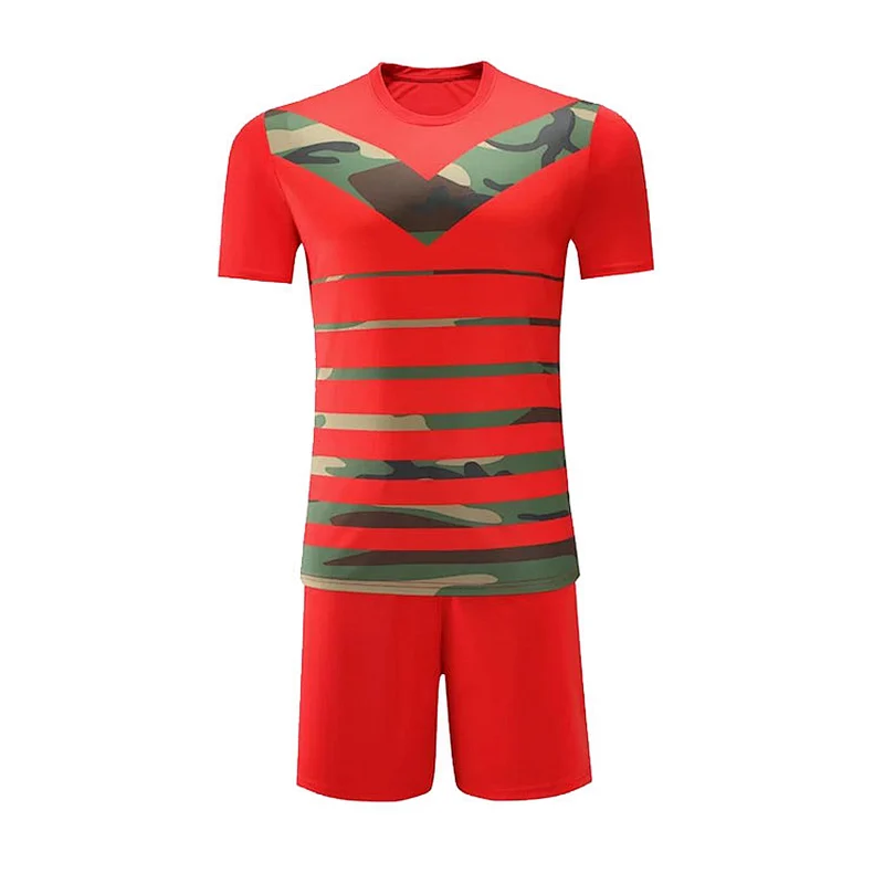 Training Football Soccer Jerseys Best Camo Quality Men's Soccer Uniforms