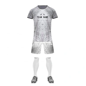 Custom Sublimation Soccer Uniform Men Training Suit Football Set Sports Soccer Jersey