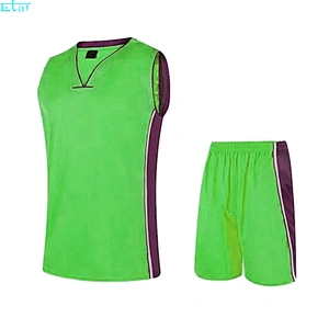 100% Polyester Reversible Basketball Wear euroleague basketball jerseys