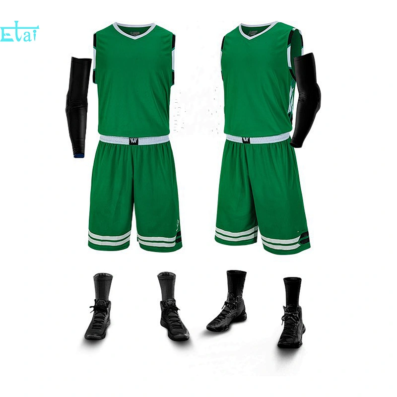Design your own reversible mesh men basketball jerseys