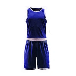 OEM Service Full Youth Basketball Uniforms Reversible Basketball Jersey Set
