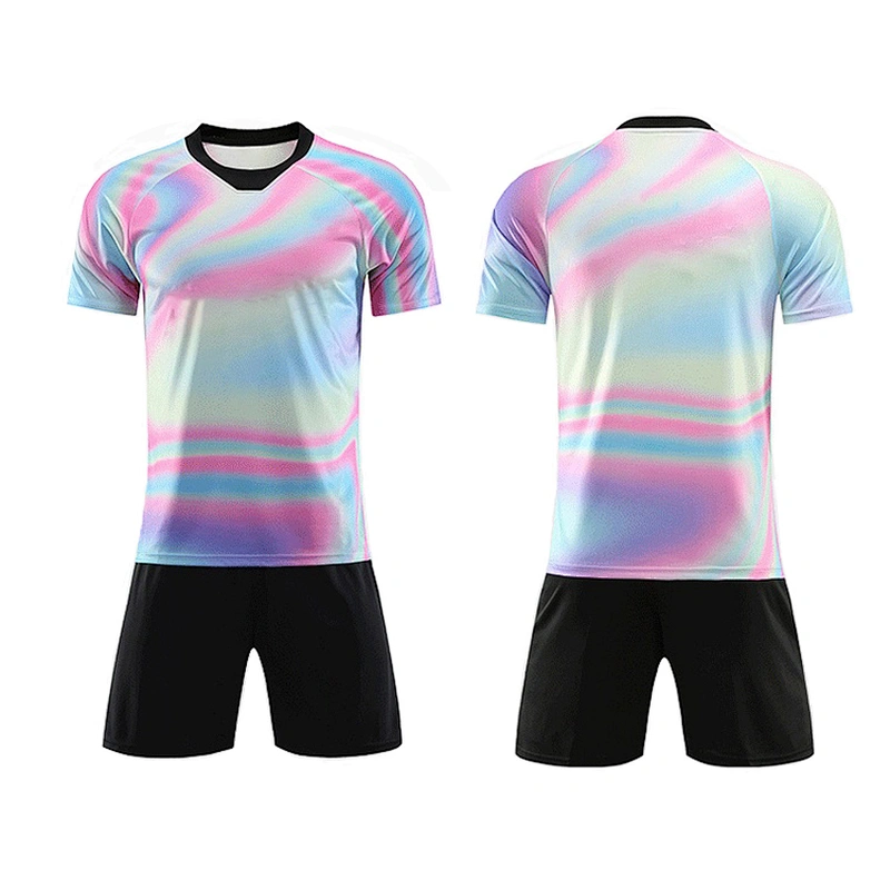 Professional Factory Custom Soccer Uniform Football Jersey Set