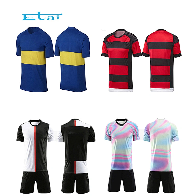 Professional Factory Custom Soccer Uniform Football Jersey Set