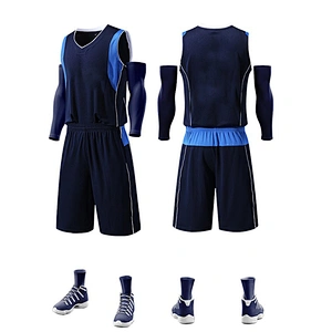 Best Wholesale Cheap Reversible Youth Basketball Uniform Set