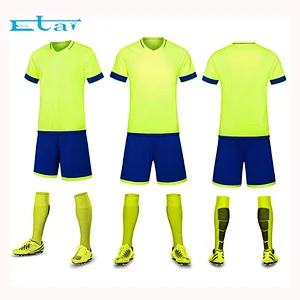 custom colorful cheap football teams t shirts wholesale blank soccer jersey