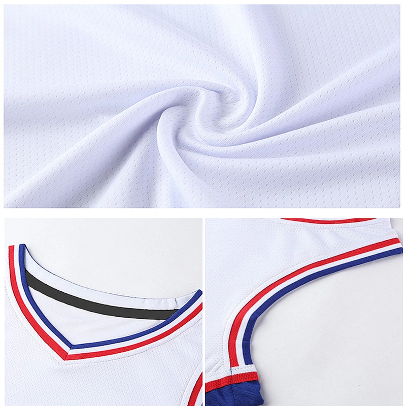 100% Polyester Wholesale Cheap Basketball Uniforms Basketball Uniforms Reversible Sets