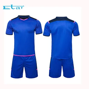 Man's Soccer Football Jersey Short Sleeve Shirt And Shorts Uniforms