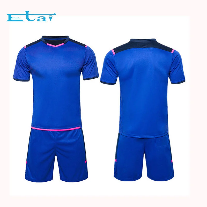 Man's Soccer Football Jersey Short Sleeve Shirt And Shorts Uniforms