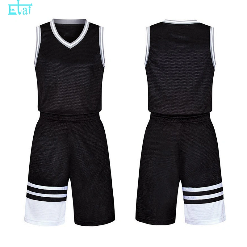 Reversible mesh men basketball jerseys uniform dominicana