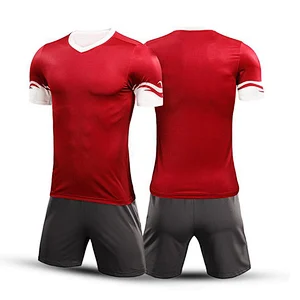 Wholesale Plain Sublimation 100% Polyester Football Jersey sportswear