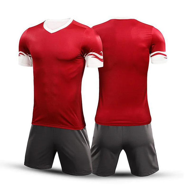 Wholesale Plain Sublimation 100% Polyester Football Jersey sportswear