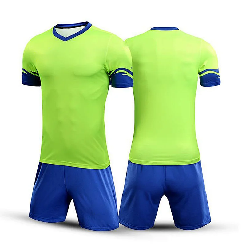 Wholesale Plain Sublimation 100% Polyester Football Jersey sportswear