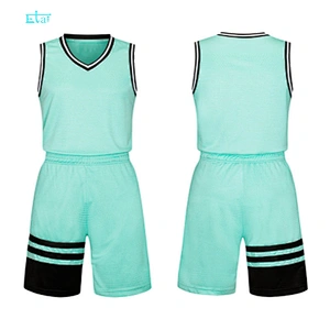 Reversible mesh men basketball jerseys uniform dominicana