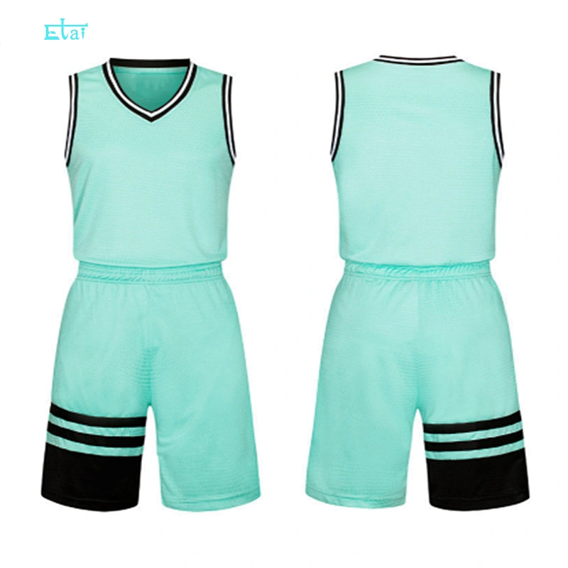 Reversible mesh men basketball jerseys uniform dominicana