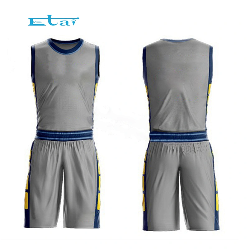 Design Customized Reversible Basketball Jersey Sublimation Uniform