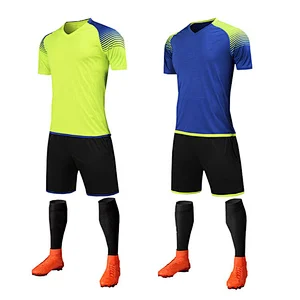 cheap gym wear soccer suit quick-drying custom design sublimation printing soccer suit for men