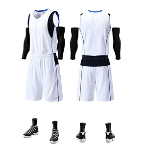 Best Wholesale Cheap Reversible Youth Basketball Uniform Set