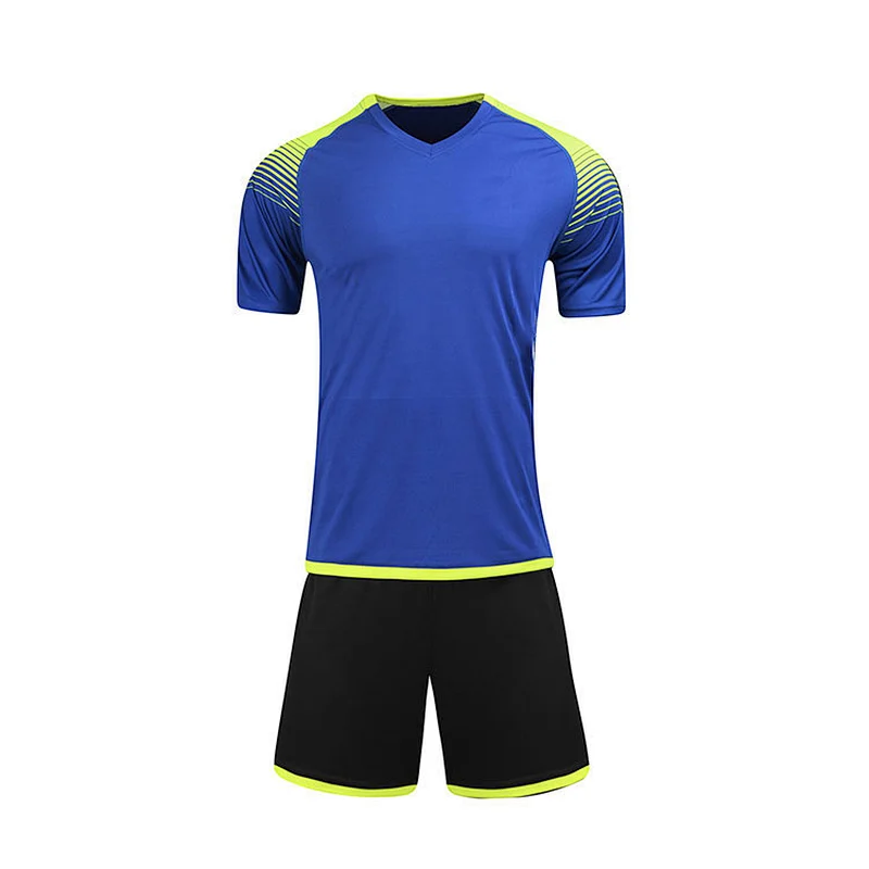 cheap gym wear soccer suit quick-drying custom design sublimation printing soccer suit for men