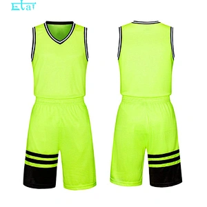 Reversible mesh men basketball jerseys uniform dominicana