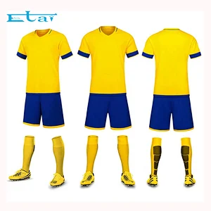 custom colorful cheap football teams t shirts wholesale blank soccer jersey
