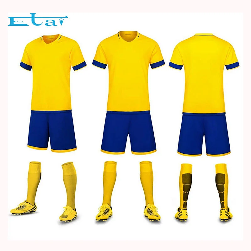 custom colorful cheap football teams t shirts wholesale blank soccer jersey