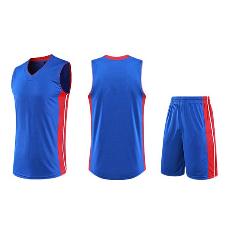 100% Polyester Wholesale Cheap Basketball Uniforms Basketball Uniforms Reversible Sets
