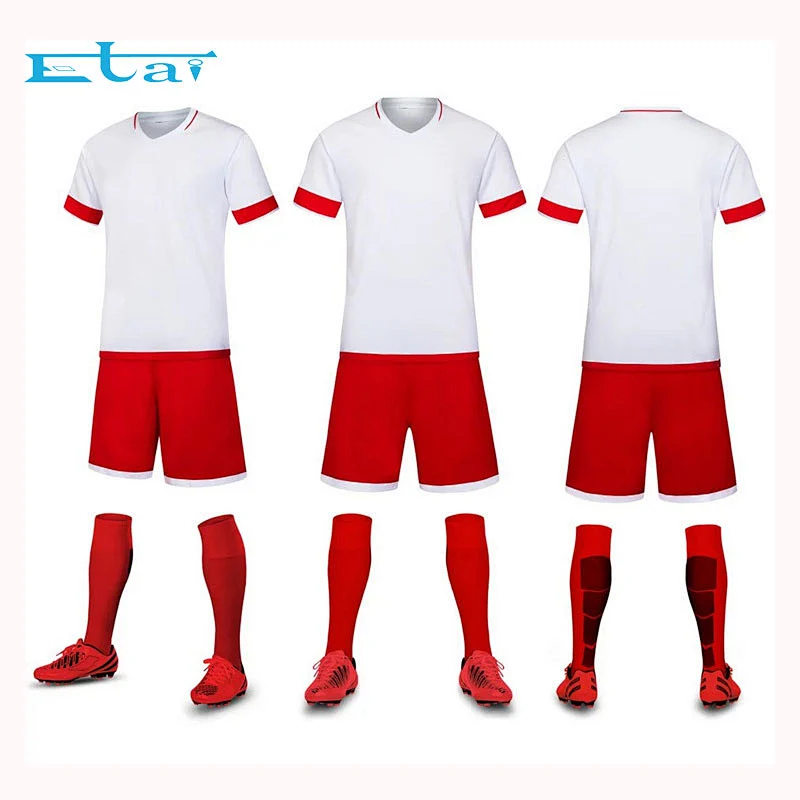 custom colorful cheap football teams t shirts wholesale blank soccer jersey