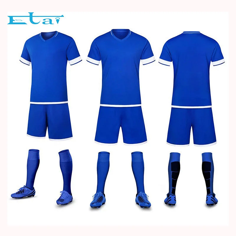 custom colorful cheap football teams t shirts wholesale blank soccer jersey
