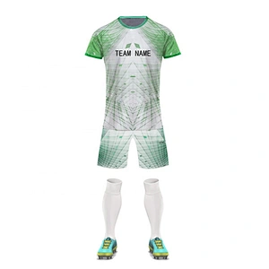 Custom Sublimation Soccer Uniform Men Training Suit Football Set Sports Soccer Jersey