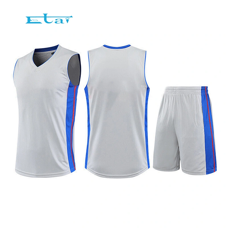 100% Polyester Wholesale Cheap Basketball Uniforms Basketball Uniforms Reversible Sets