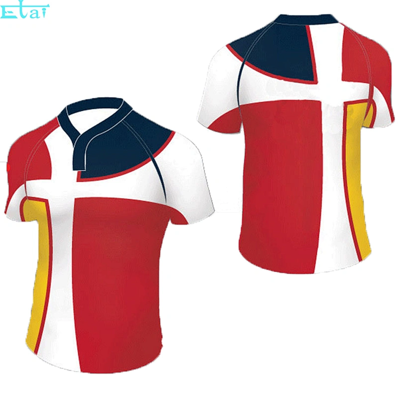 Customize sublimation rugby wear nrl brisbane rugby league jersey