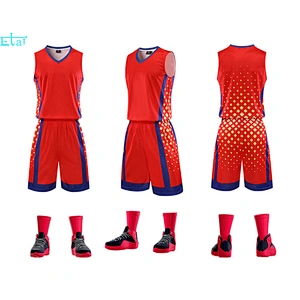 Sublimation basketball jersey uniform design usa mens basketball jersey