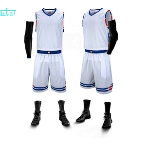 Design your own reversible mesh men basketball jerseys