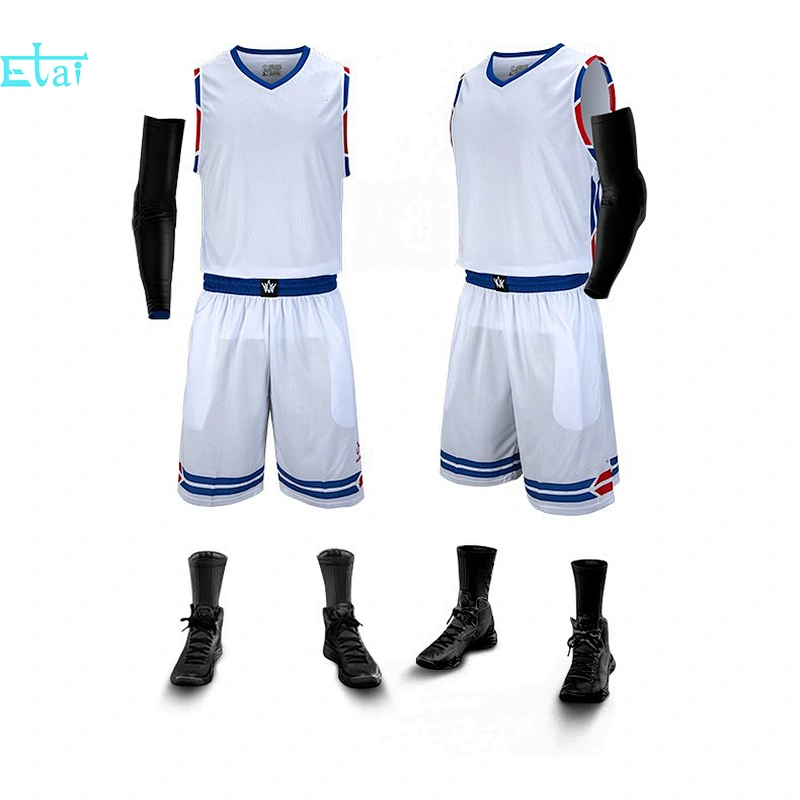 Design your own reversible mesh men basketball jerseys