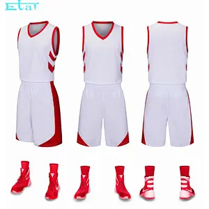 Cut and sew basketball jerseys customer basketball jersey logo