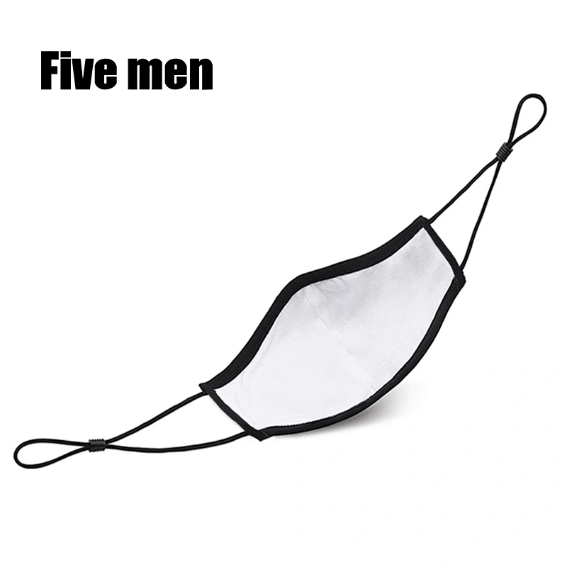 Five men wholesale silver ion printed halloween party children face cover