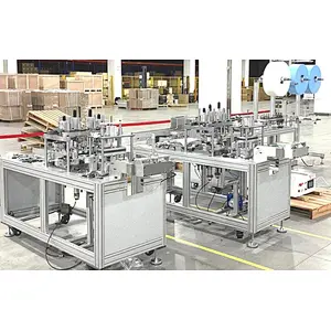 disposable face mask making machine fully automatic for the production of medical masks
