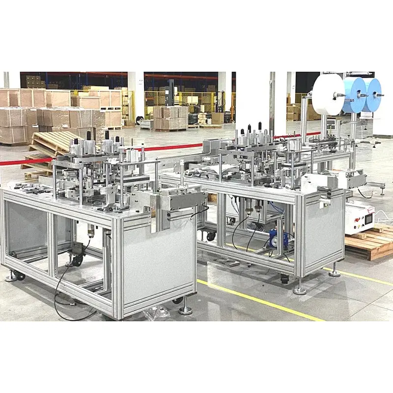 disposable face mask making machine fully automatic for the production of medical masks