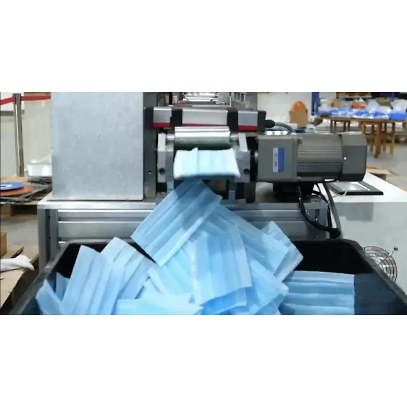 disposable face mask making machine fully automatic for the production of medical masks