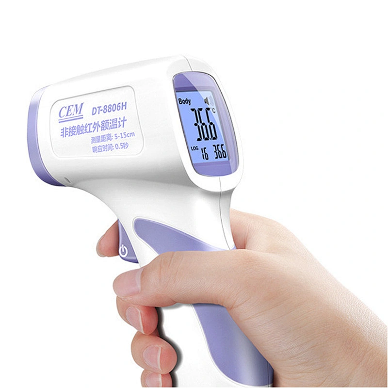 Non contact infrared digital forehead thermometer for ear and forehead