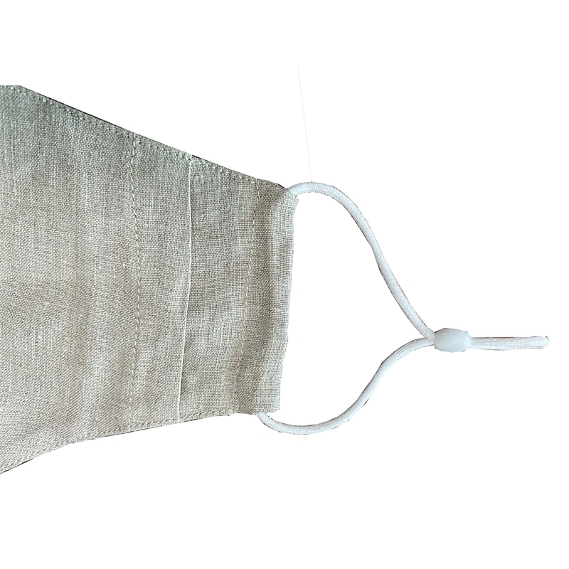 Customized anti-bacterial hemp face cover hemp fabric